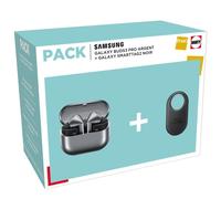 SAMSUNG Modello di prodotto : CONFEZIONE GALAXY BUDS3 PRO SILVER + SMARTTAG2 - Nouvo