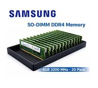 SAMSUNG MODULO MEMORIA RAM DDR4 4GB -3200MHz -CONFEZIONE 20 PEZZI