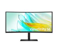 Samsung Monitor Curvo 34'' WQHD HRM S6 S65UC 178° Angolo Visuale
