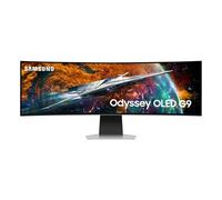 Samsung G95SC Monitor PC 124,5 cm (49") 5120 x 1440 Pixel Dual QHD OLED Argento