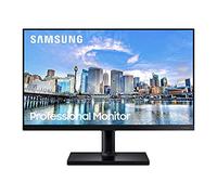 Samsung - Monitor PC professionale da 56 cm, serie T45F nero, pannello IPS, full HD (1920 x 1080), HDMI, porta display, USB, con supporto e funzione di rotazione