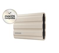 Samsung MU-PE2T0K/EU T7 Shield SSD Portatile da 2TB, USB 3.2 Gen.2, beige, compatibile con Mac, iPhone e iPad