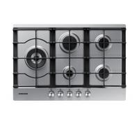 Samsung NA75J3030AS Nero, Acciaio inossidabile Da incasso Gas 5 Fornello(i)