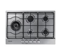 Samsung NA75M3130AS Piano cottura a gas 75cm 5 bruciatori, Inox
