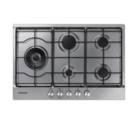 Samsung NA75M3130AS Piano cottura a gas 75cm 5 bruciatori, Inox