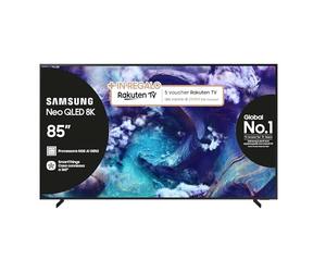 Samsung Neo QLED 8K Vision AI Smart TV 85'' QE85QN900FTXZT Mini LED, NQ8 AI Gen3 Processor,AI Upscaling, Glare Free, Art Store, Dolby Atmos & OTS Pro, MetaFrame Design,PACCHETTO INTRATTENIMENTO, 2025