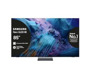 Samsung Neo QLED 8K Vision AI Smart TV 85'' QE85QN990FTXZT Mini LED, NQ8 AI Gen3 Processor, 8K AI Upscaling Pro, Glare Free, Dolby Atmos & OTS Pro, InfinityAir Design, PACCHETTO INTRATTENIMENTO, 2025