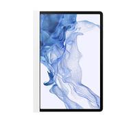 Samsung Note View Cover Custodia a libro con Copertina Trasparente per Galaxy Tab S7+ | Tab S7 FE | Tab S8+, Bianco