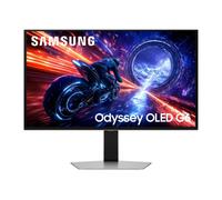 Samsung Monitor Gaming Odyssey OLED G6 (S27FG602SU), Flat, 27'', 2560x1440 (QHD), 16:9, QD-OLED Glare Free, 500Hz, 0,03ms (GtG), Compatibilità G-Sync, HDMI, DP, Ingresso Audio, HAS, Pivot