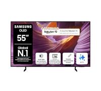 Samsung OLED 4K Vision AI Smart TV 55'' QE55S85FAEXZT, NQ4 AI Gen2 Processor, 4K AI Upscaling, Glare Free, Dolby Atmos & OTS Lite, Contour Design, PACCHETTO INTRATTENIMENTO, 2025