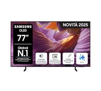 SAMSUNG Smart TV 77'' QE77S85FAEXZT OLED 4K, NQ4 AI Gen2 Processor, 4K AI Upscaling, Glare Free, Dolby Atmos & OTS Lite, Contour Design, 2025