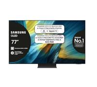 Samsung OLED 4K Vision AI Smart TV 77'' QE77S95FAEXZT, NQ4 AI Gen4 Processor, AI Upscaling, Glare Free, Dolby Atmos & OTS+, Infinity One Design, PACCHETTO INTRATTENIMENTO, 2025