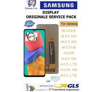 DISPLAY LCD TOUCH SCREEN FRAME NERO HUAWEI Y7 2019 PARI ALL ORIGINALE GLS