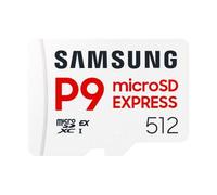 Samsung Memorie P9 Express Scheda MicroSD, Compatibile con Nintendo Switch 2 da 512 GB, UHS-I U3, Fino a 800 MB/s