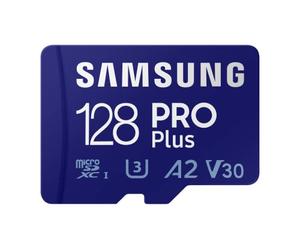 Samsung PRO PLUS 128GB, Blue, Two year warranty., Andorid-Smartphone mit microSD-Slot