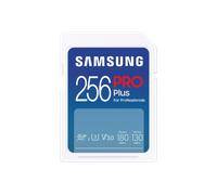 Samsung PRO Plus SD Card - Scheda di memoria 256GB (2023), White