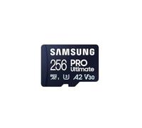 Samsung PRO Ultimate - Scheda microSD + lettore di schede USB, 256 GB, per smartphone, drone e action cam, UHS-I U3, lettura 200 MB/s, scrittura 130 MB/s, MB-MY256SB/WW