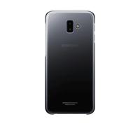 SAMSUNG Protettiva EF-AJ610CB Custodia per Samsung Galaxy J6 Plus, Nero trasparente
