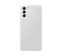 SAMSUNG - SILICONE COVER S21+ LIGHT GRAY - SPEDIZIONE GRATUITA