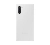 Back Cover Pelle Originale Samsung EF-VN970LWEGWW Per Galaxy Note 10 N970 Bianco