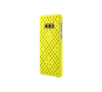 SAMSUNG EF-XG970CW - Custodia forata bianca e gialla G S10e