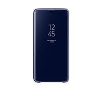 Samsung Galaxy S9 Clear View Standing Custodia Flip, Blu