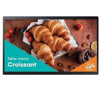 Samsung QB24C-T Pannello piatto per segnaletica digitale 61 cm (24") LED Wi-Fi 250 cd/m² Full HD Nero Touch screen Processore integrato Tizen 7.0 16/7
