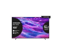 SAMSUNG QE100QN80FUXZT, Smart TV Neo QLED 100'', Vision AI, 4K Mini LED, Processore NQ4 AI Gen2, 4K Upscaling, Motion Xcelerator 144Hz, Quantum HDR, Dolby Atmos & OTS Lite, Simple Chamfer Design