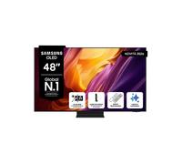 SAMSUNG QE48S95HAEXZT TV OLED, SMART TV, 48 ", Processore NQ4 AI Gen3, Graphite Black, Classe F