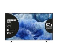 Samsung QLED 4K Vision AI Smart TV 75'' QE75Q8FAAUXZT, Q8F, Q4 AI Processor, 4K Upscaling, OTS Lite, Air Slim Design, 100% di Volume Colore con Quantum Dot, PACCHETTO INTRATTENIMENTO, 2025
