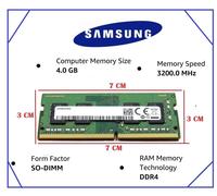 Samsung RAM DDR4 SODIMM 4 GB 3200 notebook all in one laptop mini desktop