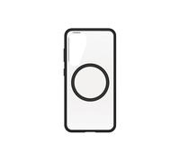 SAMSUNG React Magnet CUSTODIA per Samsung Galaxy S25, Nero, Trasparente