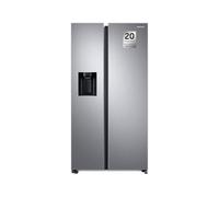Samsung RS68A854CSL frigorifero Side by Side Serie 8000 Libera installazione con congelatore 635 L con dispenser acqua e ghiaccio senza allaccio idrico Classe C, Inox