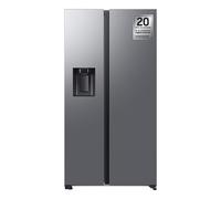 Samsung Frigorifero side by side a libera installazione RS70F64KDTEF finitura metal inox da 91 cm