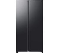 Samsung RS70F65QEFEF - Frigorifero americano, 659 litri, no frost, colore nero, Classe energetica E