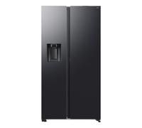 Samsung RS80F64KEFEF - Frigorifero side-by-side con congelatore, frigorifero AI con congelatore, 178,4 cm, 634 l, erogatore di ghiaccio/acqua con attacco per acqua fissa, AI Voice Control & Energy