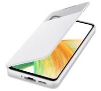 Samsung S View Wallet Cover con finestra di visione per Galaxy A33 5G, Bianco