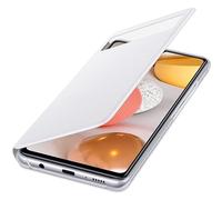 Custodia Samsung Smart S View bianca per Galaxy A42