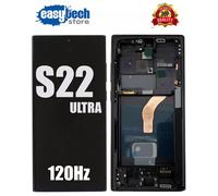 SAMSUNG S22 ULTRA SM-S908 Vetro Display BIG SIZE OLED LCD Touch Schermo Nero