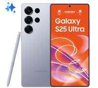 Samsung Galaxy S25 Ultra Smartphone AI, Display 6.9'' QHD+ Dynamic AMOLED 2X, Fotocamera 200MP, RAM 12GB, 256GB, 5.000 mAh, Titanium Silverblue