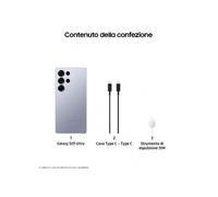 Samsung Galaxy S25 Ultra Smartphone AI, Display 6.9'' QHD+ Dynamic AMOLED 2X, Fotocamera 200MP, RAM 12GB, 512GB, 5.000 mAh, Titanium Silverblue