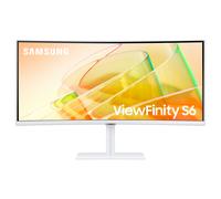 Samsung S65TC Monitor PC 86,4 cm (34") 3440 x 1440 Pixel UltraWide Quad HD LED Bianco