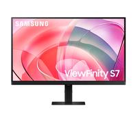 Samsung Monitor ViewFinity S7 (S27D702), Flat, 27'', 3840x2160 (UHD 4K), HDR10, 60Hz, 5ms, HDMI, Display Port, Ingresso Audio, PIP, PBP, Easy Setup Stand