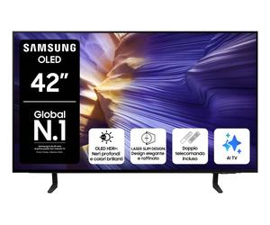 Samsung S90F OLED AI TV 42" QE42S90FAEXZT 4K, Processore NQ4 AI Gen3, 4K AI