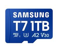 Samsung Scheda di memoria microSD T7 da 1 TB per smartphone, tablet e console palmare, fino a 170 MB/s di lettura, MB-MB1T0T/WW
