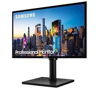 Samsung Schermo Professionale per PC da 24", Serie T40F, Nero, piastrella Pls, Full HD (1920 x 1080), VGA, HDMI, Supporto Has e Funzione Girevole