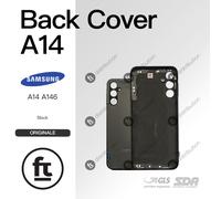 SAMSUNG SCOCCA POSTERIORE ORIGINALE A14 A146B BLACK NERO COVER RETRO