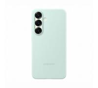Samsung Silicone Case cover colorata in silicone per Galaxy S25, Mint