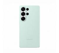 Samsung Silicone Case cover colorata in silicone per Galaxy S25 Ultra, Mint