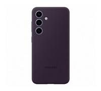 Samsung Silicone Case cover morbida colorata per Galaxy S24, Dark Violet